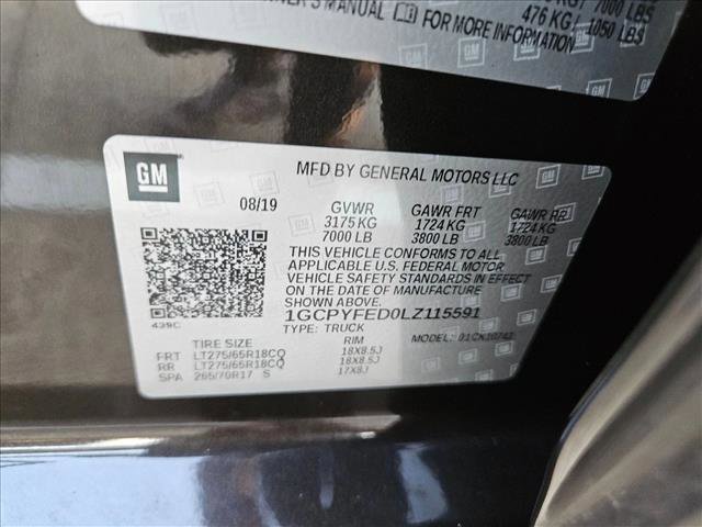 Used 2020 Chevrolet Silverado 1500 LT Trail Boss image 27