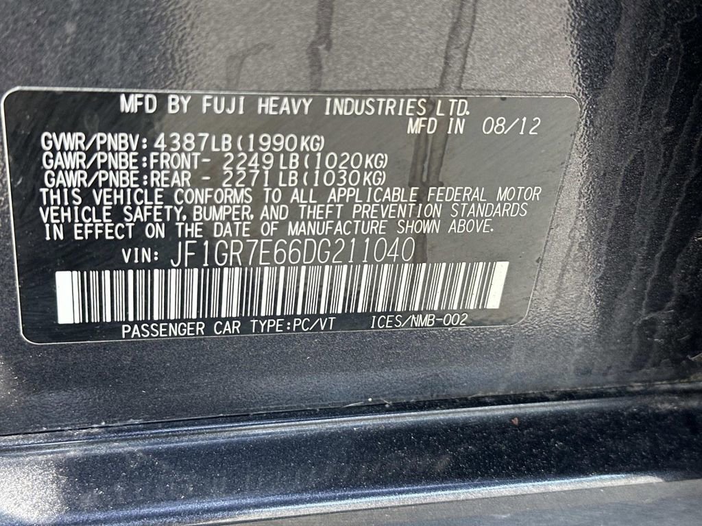 Used 2013 Subaru Impreza WRX Hatchback AWD/4WD image 18