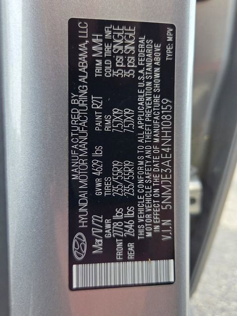 Used 2022 Hyundai Tucson Limited FWD image 18
