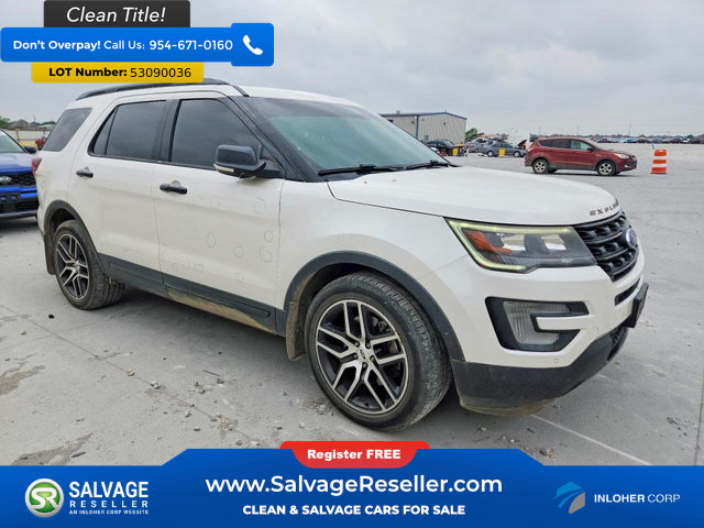 Used 2017 Ford Explorer Sport w/ Equipment Group 401A AWD/4WD image 5