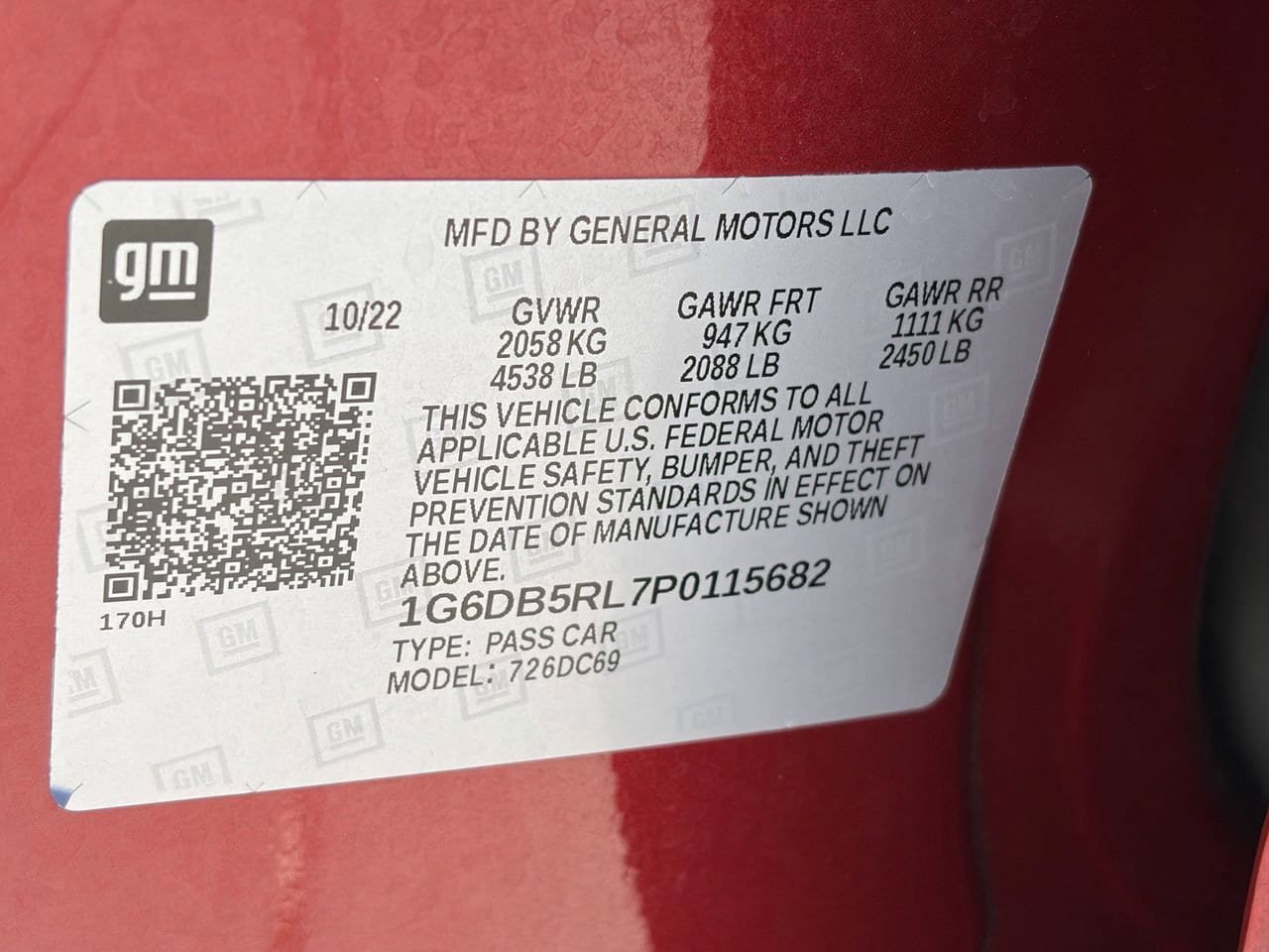 Certified 2023 Cadillac CT4 Premium Luxury RWD image 33