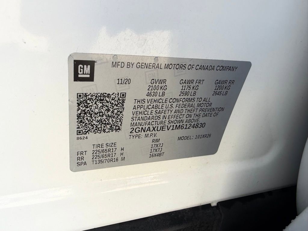 Used 2021 Chevrolet Equinox LT image 33