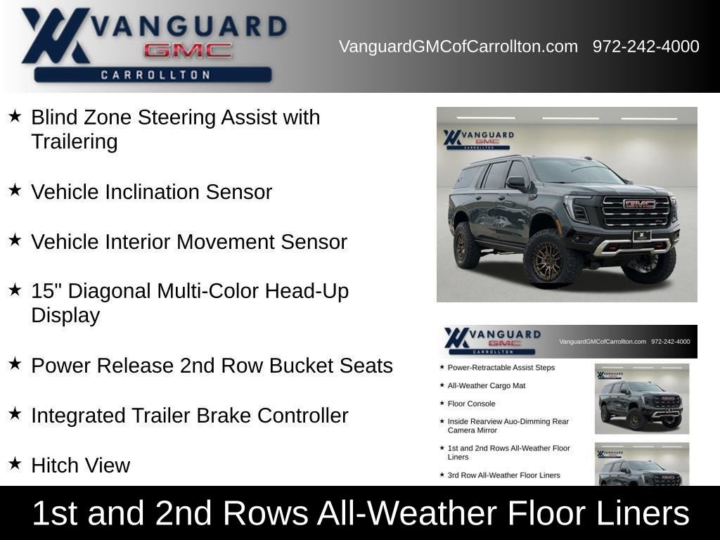 New 2026 GMC Yukon XL AT4 w/ AT4 Premium Plus Package AWD/4WD image 25