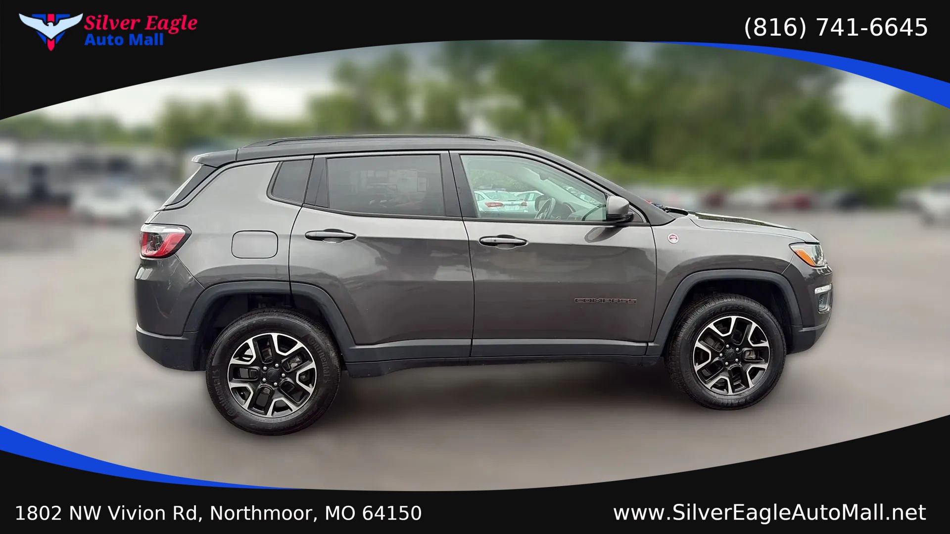 Used 2019 Jeep Compass Trailhawk AWD/4WD image 6