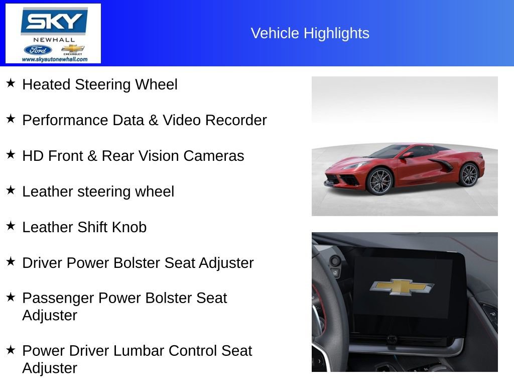 New 2024 Chevrolet Corvette Stingray Premium Conv image 32