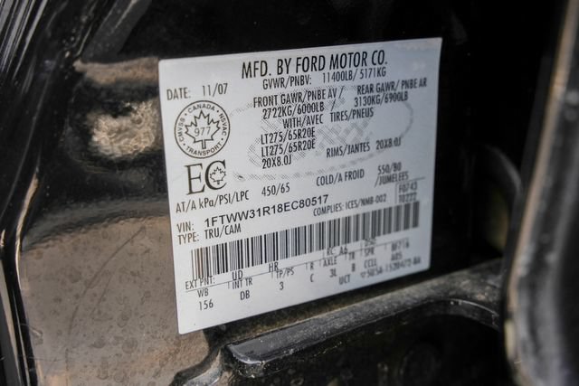 Used 2008 Ford F350 4x4 Crew Cab Super Duty image 56