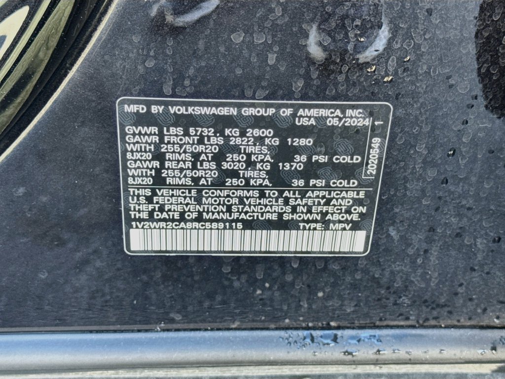 Used 2024 Volkswagen Atlas SE FWD image 26