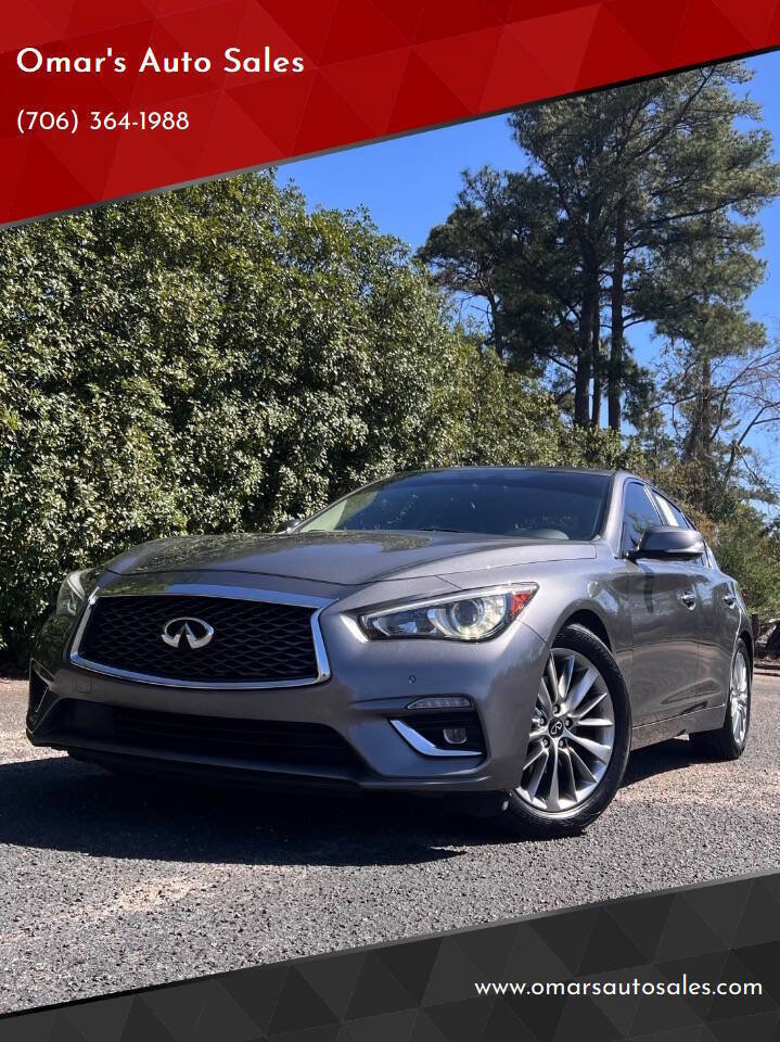 Used 2021 INFINITI Q50 Luxe
