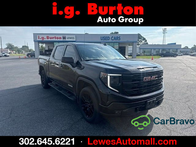 Used 2023 GMC Sierra 1500 Elevation w/ LPO, Elevation Black Package AWD/4WD image 1