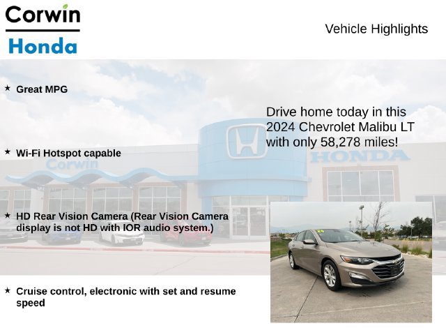 Used 2024 Chevrolet Malibu LT FWD image 6