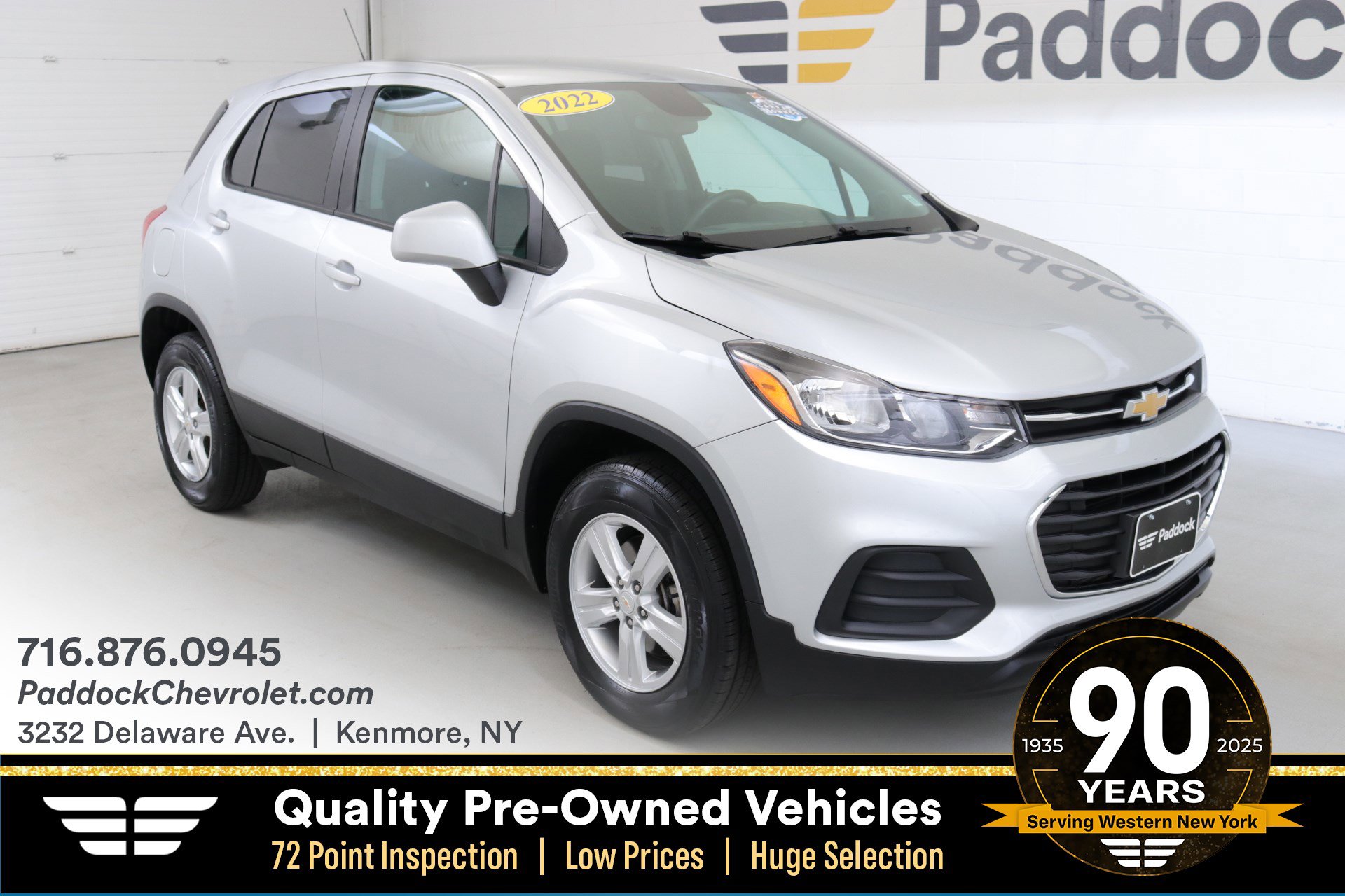 Used 2022 Chevrolet Trax LS w/ Tint and Cruise Package