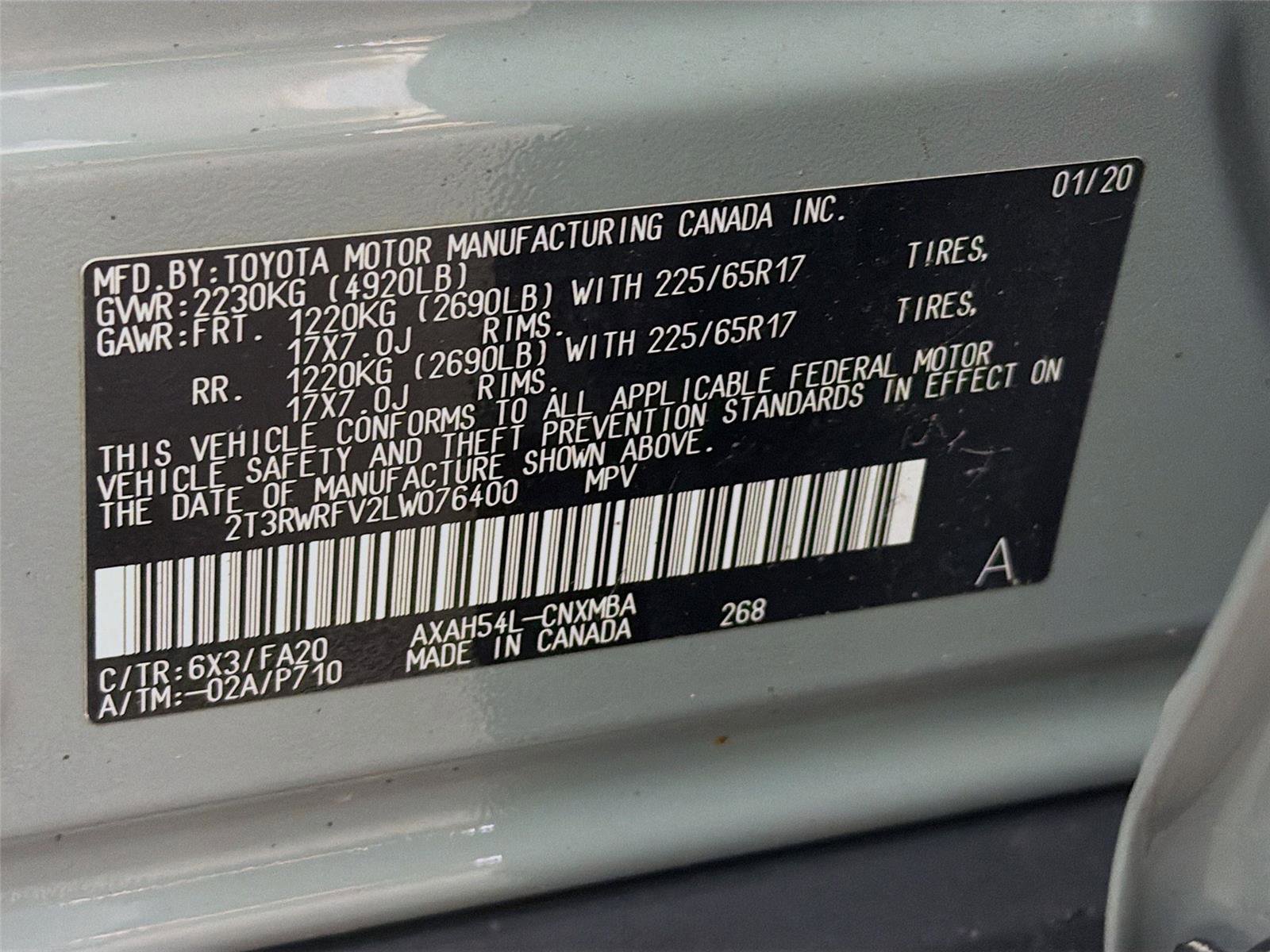 Used 2020 Toyota RAV4 XLE w/ Convenience Package image 31