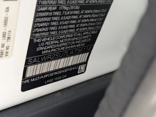 Used 2020 Land Rover Range Rover Sport HSE image 20