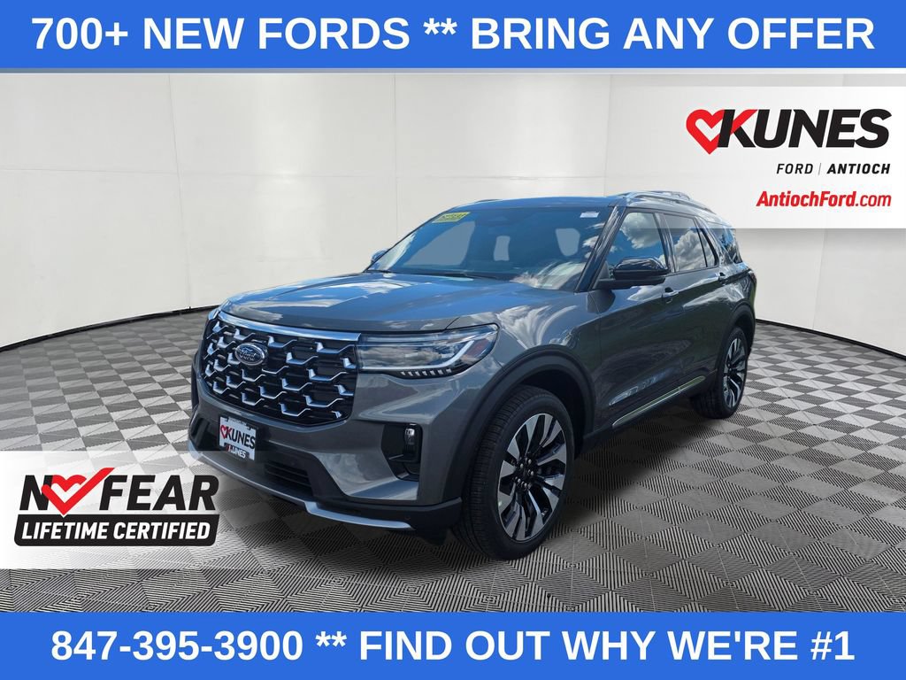 New 2026 Ford Explorer Platinum w/ LUX Leather Package AWD/4WD image 3