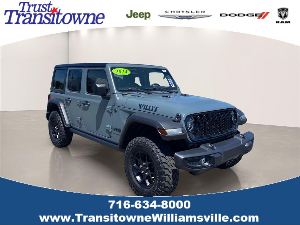 Used 2024 Jeep Wrangler Unlimited Sport