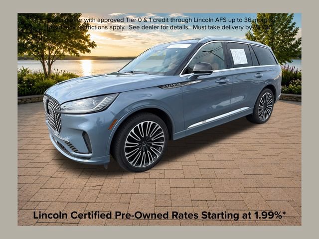 Certified 2025 Lincoln Aviator Black Label