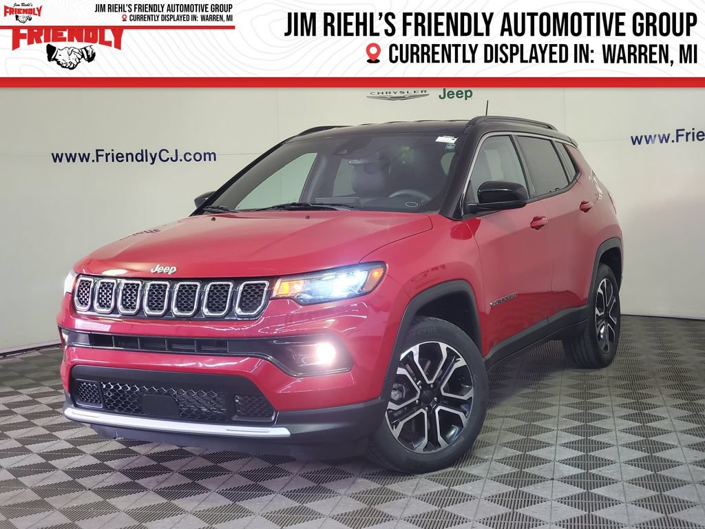 Used 2023 Jeep Compass Limited AWD/4WD image 1