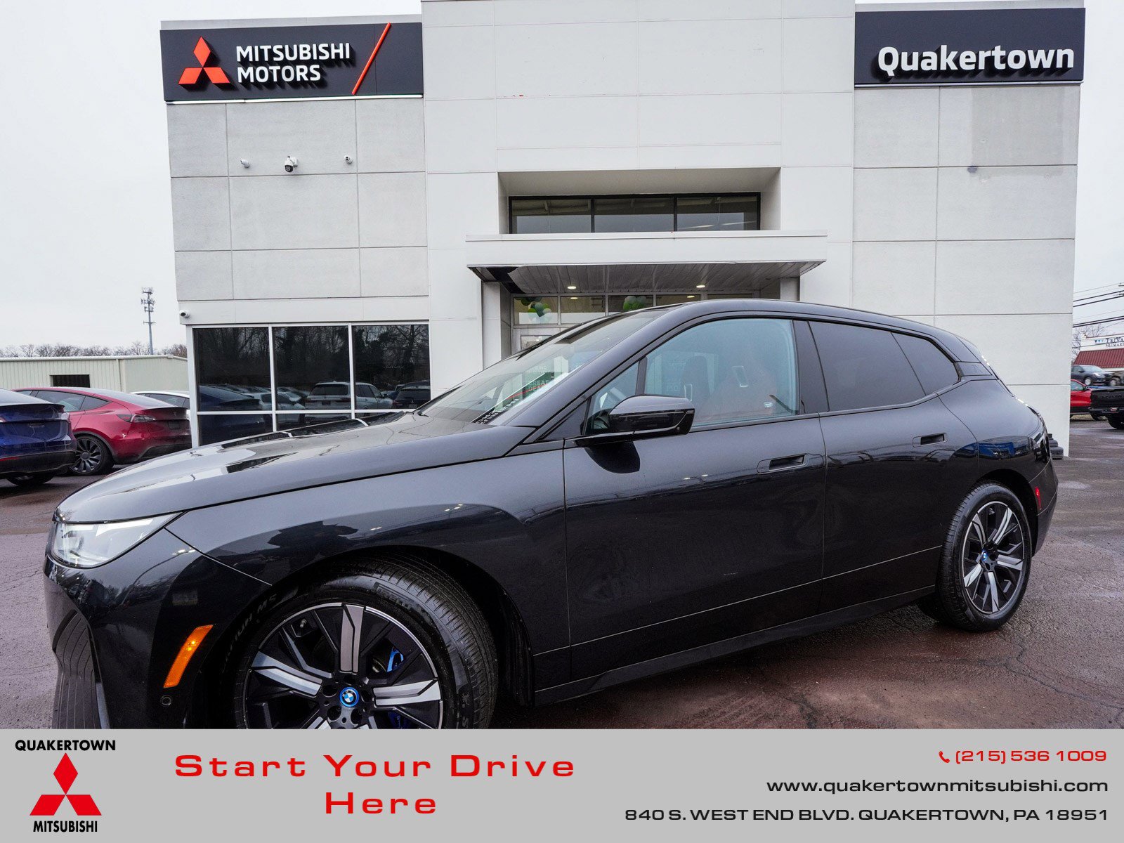 Used 2023 BMW iX xDrive50 w/ Premium Package AWD/4WD image 1