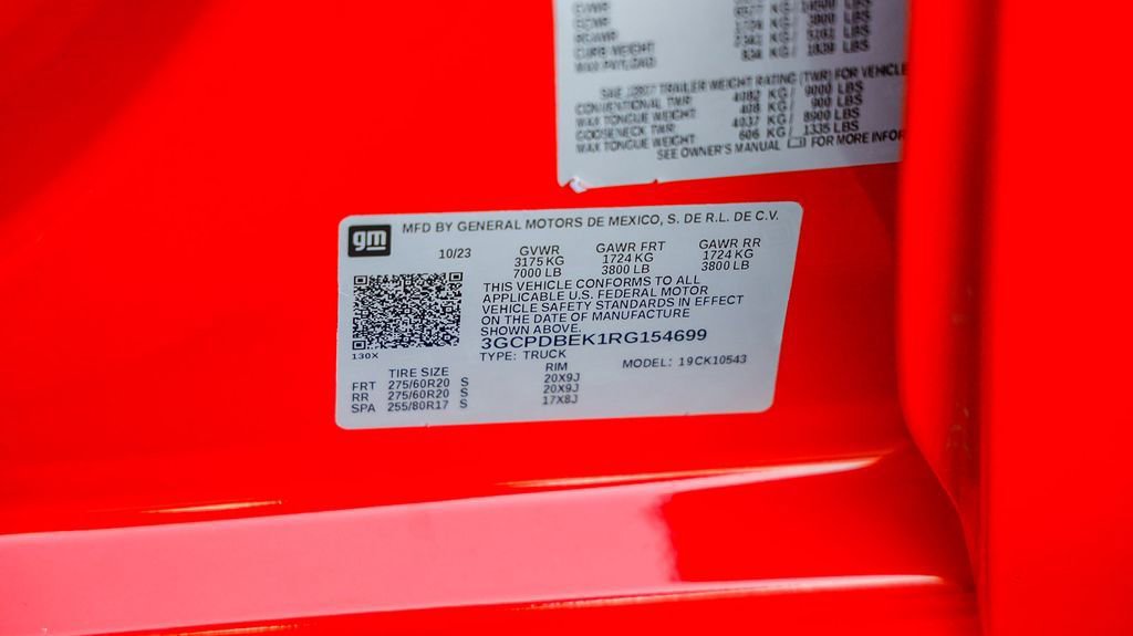 Used 2024 Chevrolet Silverado 1500 Custom w/ LPO, Dark Essentials Package image 32