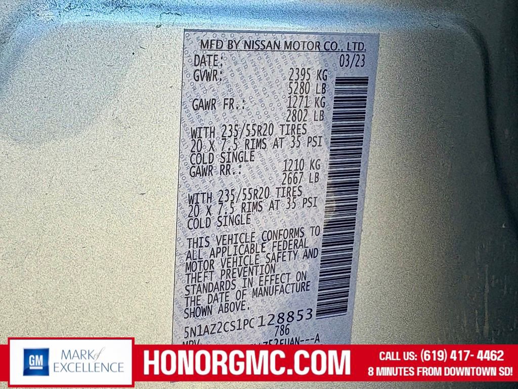 Used 2023 Nissan Murano SL image 32