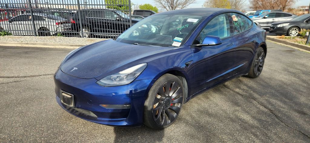 Used 2021 Tesla Model 3 Performance image 2