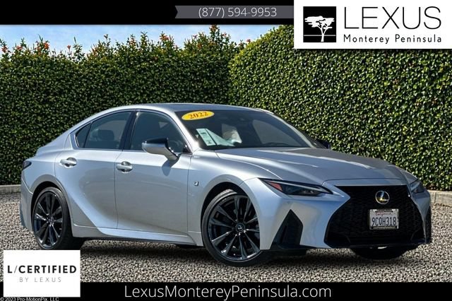 Used 2022 Lexus IS 350 F Sport w/ Navigation Package