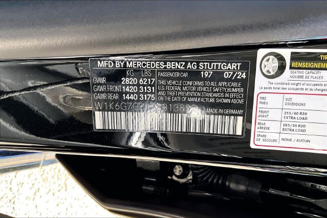 Certified 2025 Mercedes-Benz S 580 4MATIC Sedan image 30