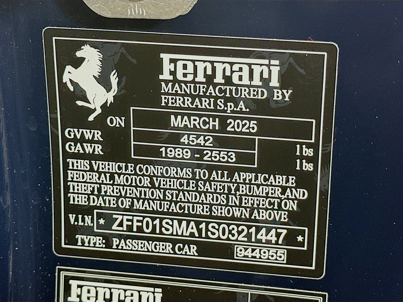 Used 2025 Ferrari 296 GTS RWD image 47