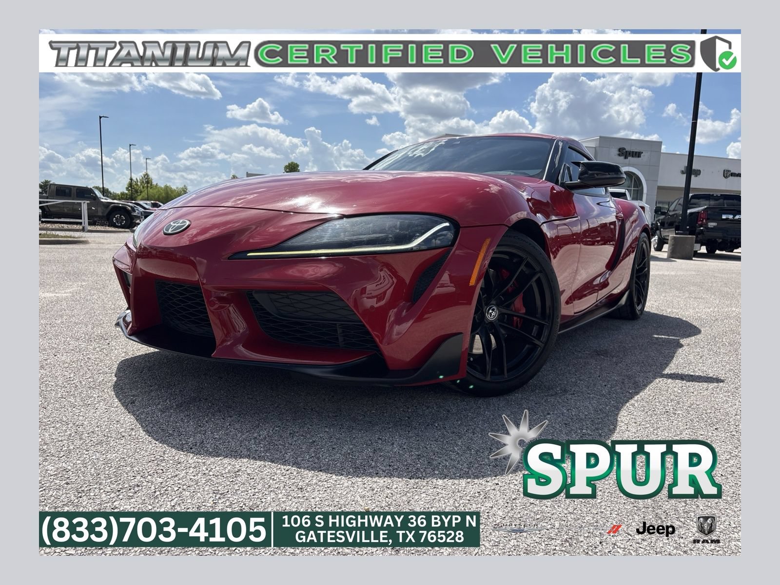 Used 2020 Toyota Supra Launch Edition w/ Driver Assist Package