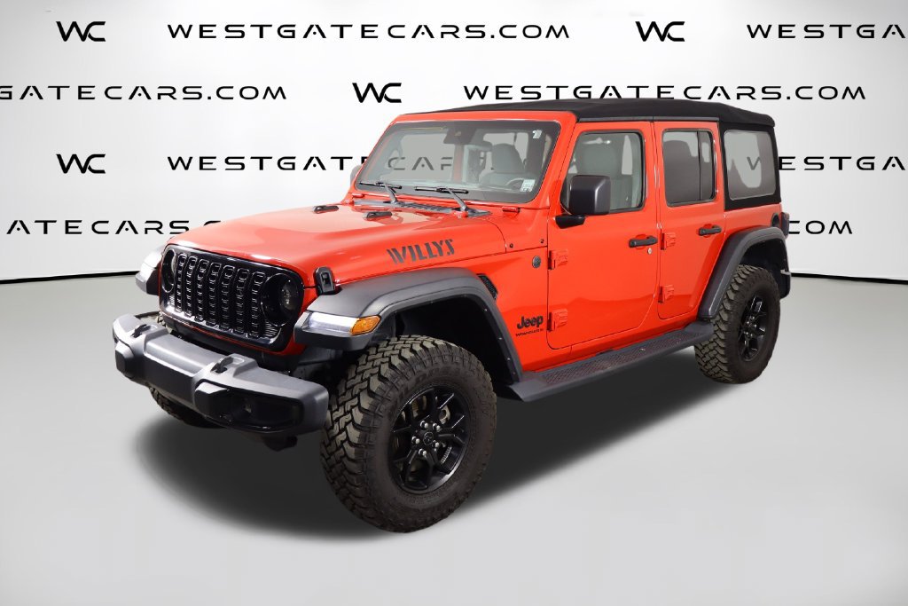 Used 2024 Jeep Wrangler Unlimited Sport AWD/4WD 360° Tour