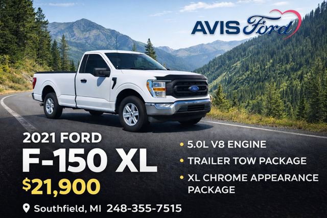 Used 2021 Ford F150 XL w/ Equipment Group 101A High image 1