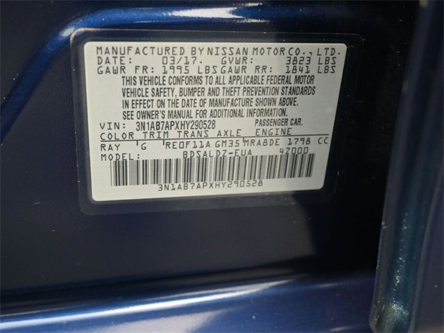 Used 2017 Nissan Sentra SV image 20