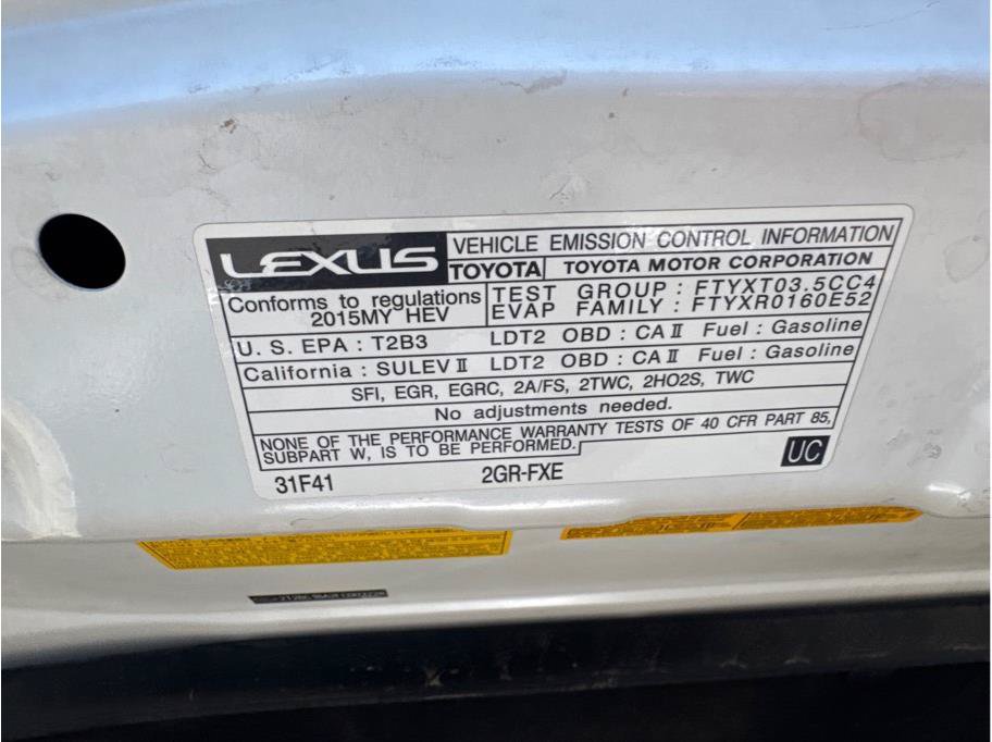 Used 2015 Lexus RX 450h AWD image 19