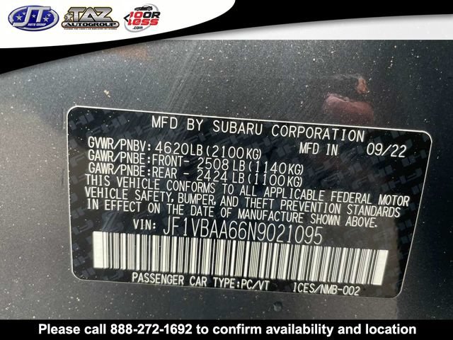 Used 2022 Subaru WRX AWD/4WD image 20