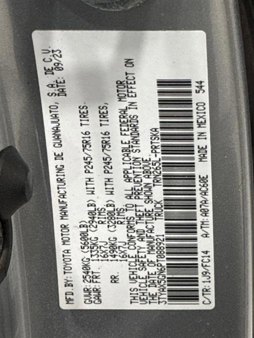 Used 2023 Toyota Tacoma SR5 image 30