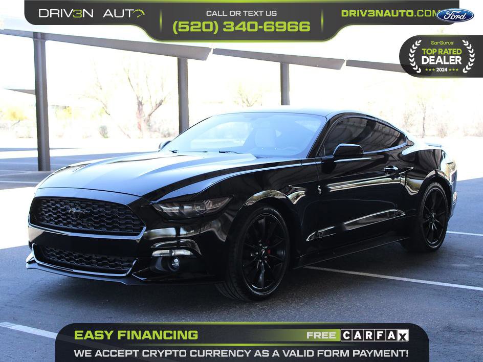 Used 2015 Ford Mustang EcoBoost w/ Wheel & Stripe Package image 3