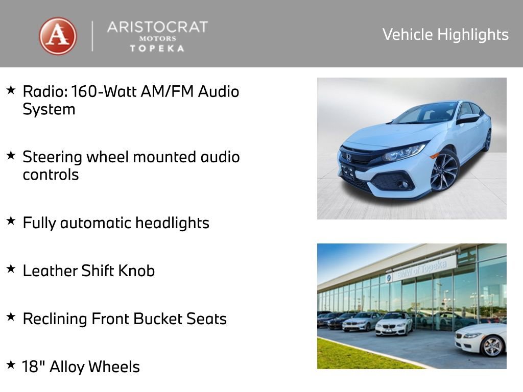 Used 2018 Honda Civic Sport image 2