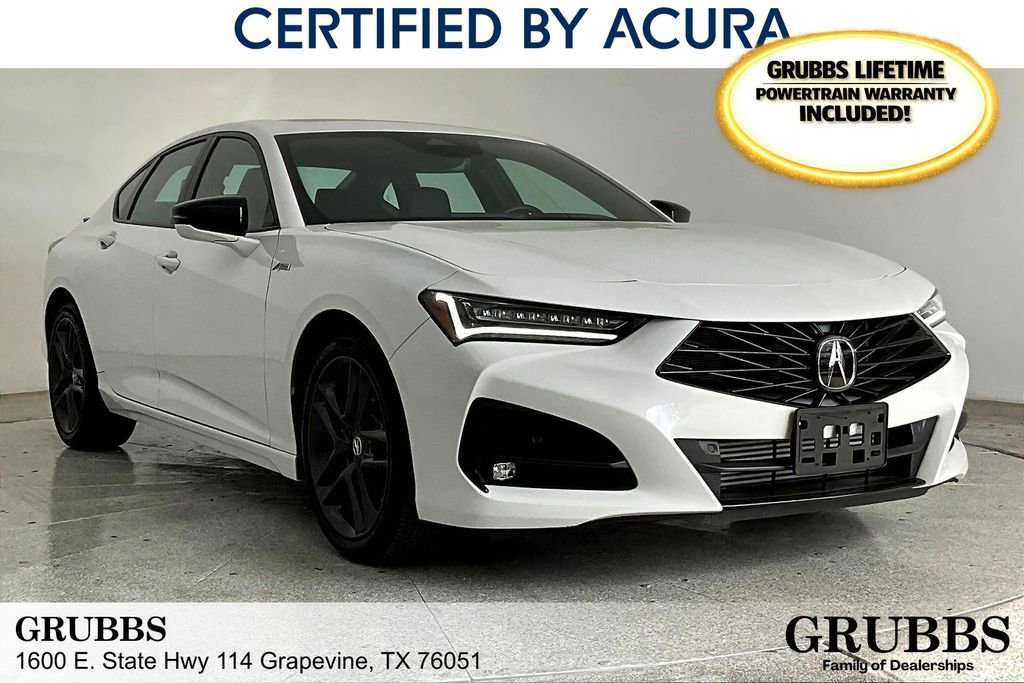 Certified 2025 Acura TLX SH-AWD w/ A-SPEC Pkg
