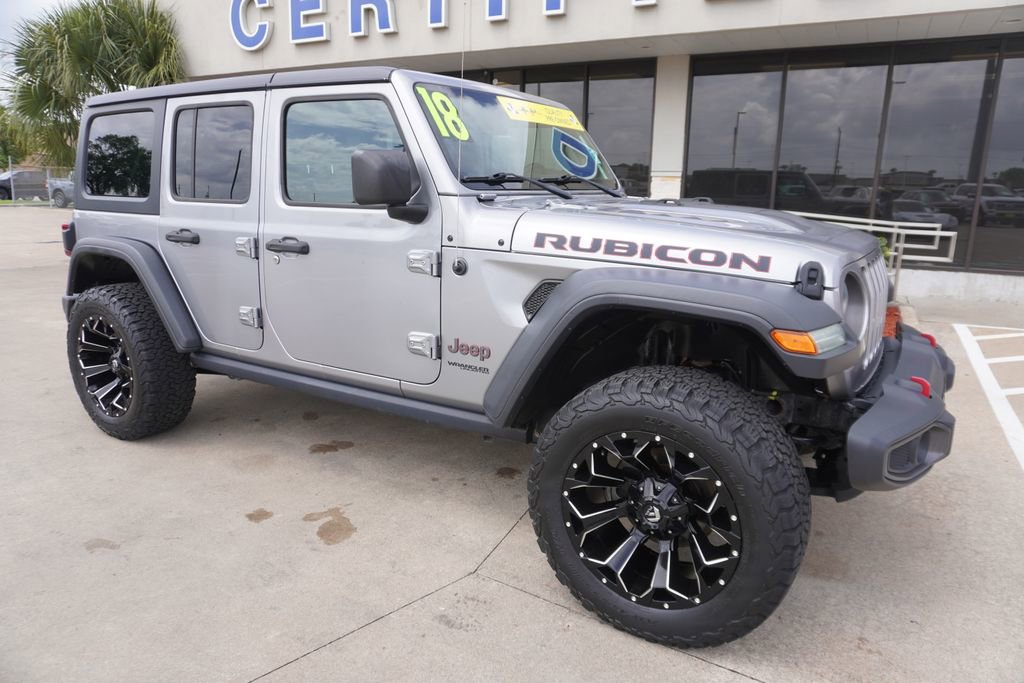 Used 2018 Jeep Wrangler Unlimited Rubicon AWD/4WD image 1
