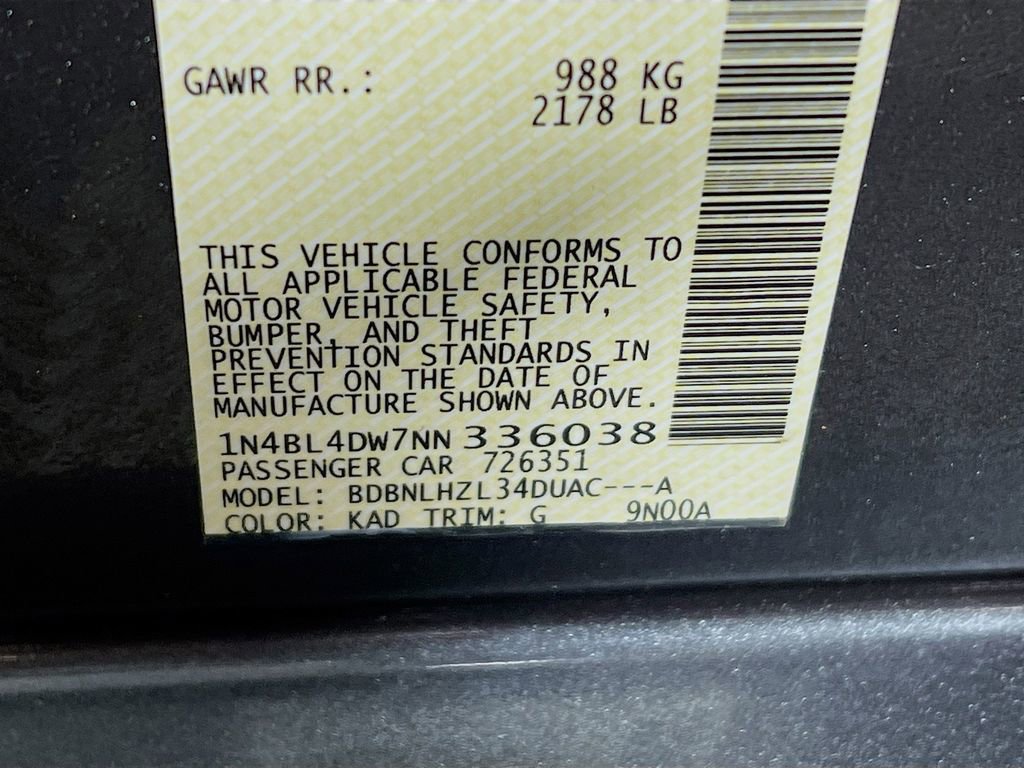 Used 2022 Nissan Altima 2.5 SV w/ SV Premium Package image 33