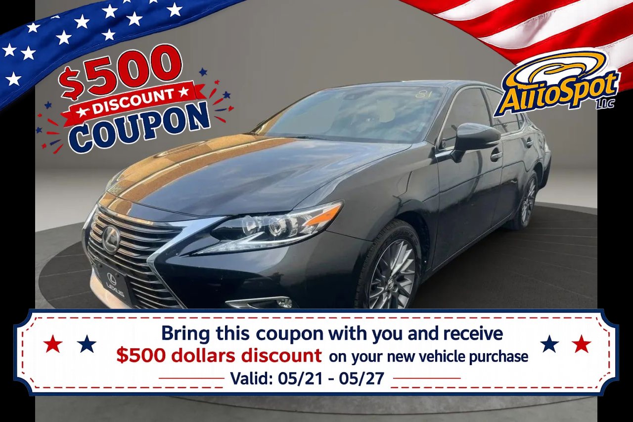 Used 2018 Lexus ES 350 w/ Premier Package FWD image 1