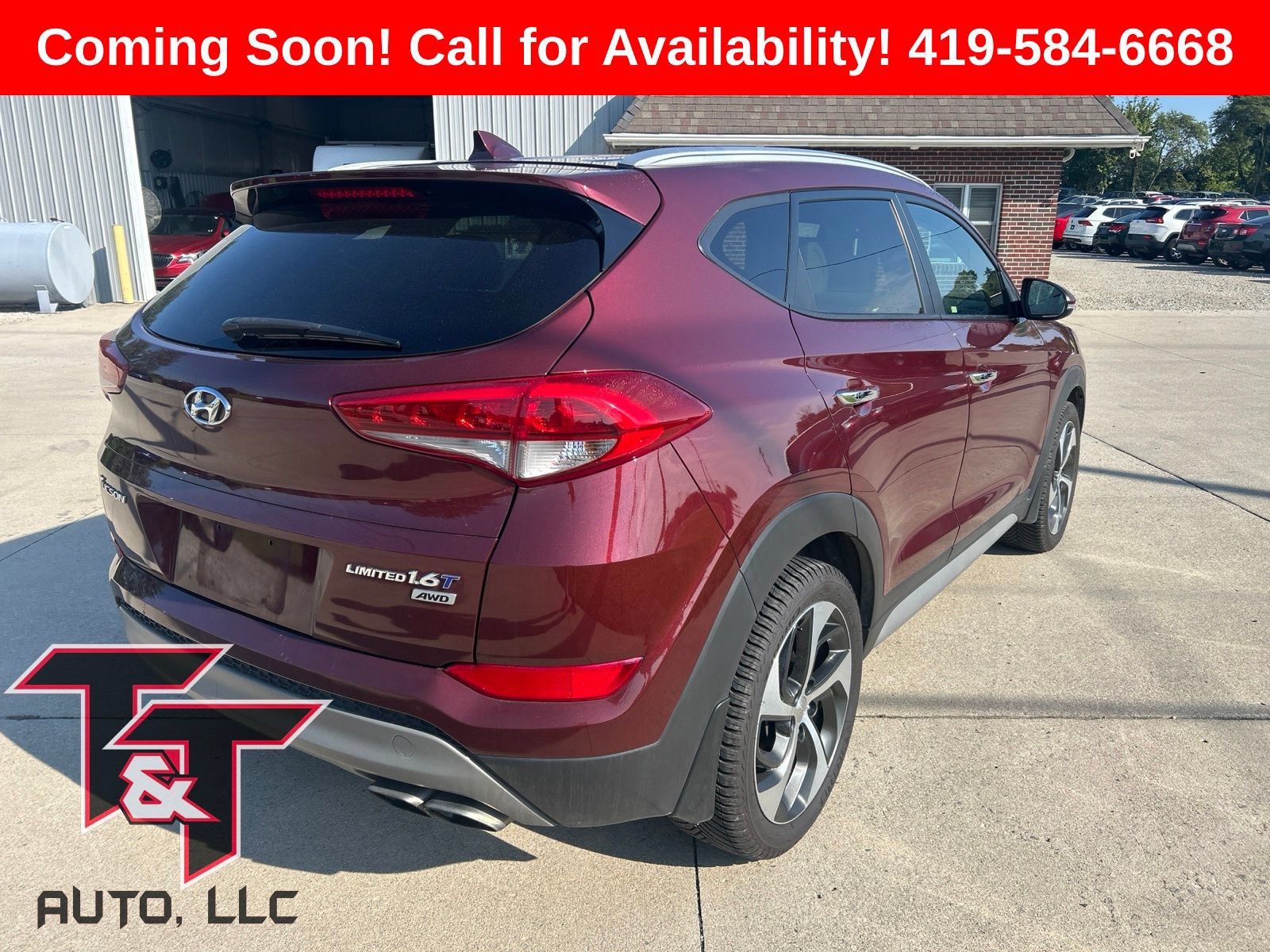 Used 2018 Hyundai Tucson Limited w/ Cargo Package AWD/4WD image 4