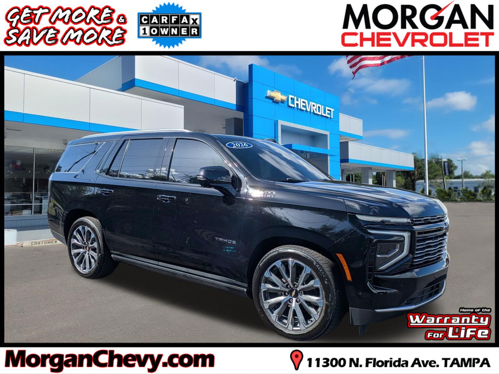 Used 2026 Chevrolet Tahoe High Country RWD image 1