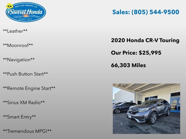 Certified 2020 Honda CR-V Touring image 14