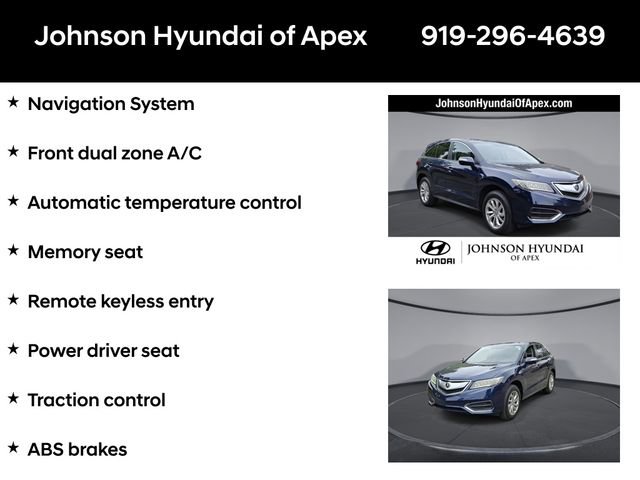Used 2017 Acura RDX FWD w/ Technology Package image 6