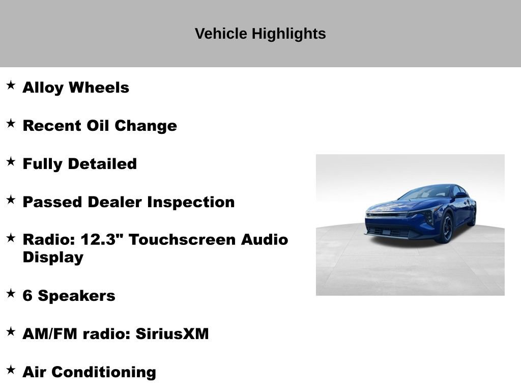 Certified 2025 Kia K4 EX image 10