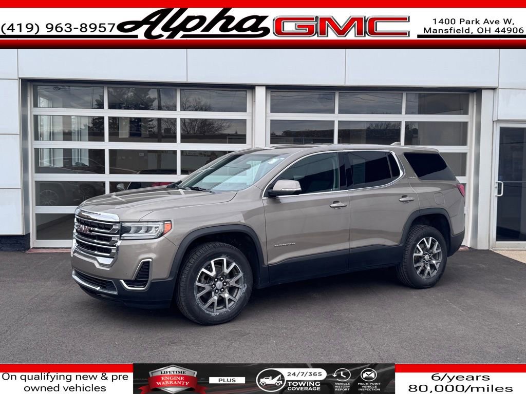 Used 2023 GMC Acadia SLE w/ LPO, Floor Liner Package FWD image 1