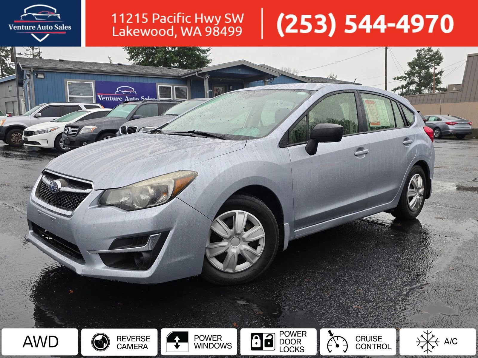 Used 2015 Subaru Impreza 2.0i