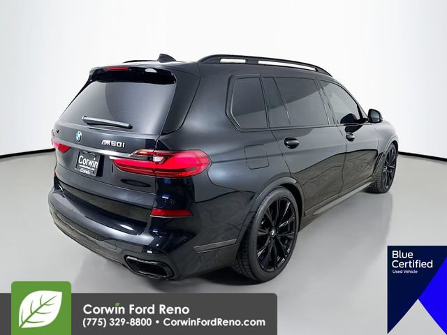 Used 2020 BMW X7 M50i w/ Dynamic Handling Package AWD/4WD image 10