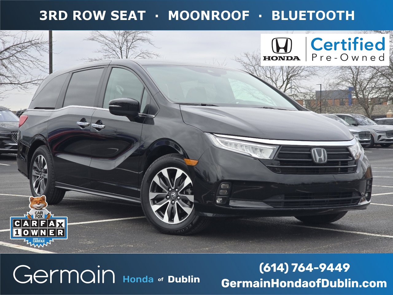 Certified 2024 Honda Odyssey EX-L